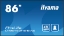 Picture of iiyama LH8675UHS-B1AG Signage Display Digital signage flat panel 2.17 m (85.6") LCD Wi-Fi 500 cd/m² 4K Ultra HD Black Built-in processor Android 11 24/7