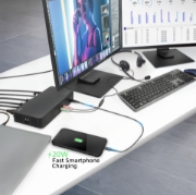 Picture of ACT USB-C Docking Station 4K, for 2 HDMI or DisplayPort monitors, DisplayLink