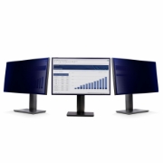 Picture of StarTech.com 24-inch 16:10 Computer Monitor Privacy Screen, Hanging Acrylic Filter, Quick-Install Security Shield, Monitor Screen Protector, +/- 30 Deg. View, Glossy