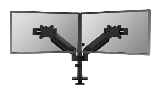 Picture of Neomounts DS65S-950BL2 Monitor arm 24-34" - gas spring - Topfix - multi-adjustable - 180°-stop