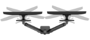 Picture of Neomounts DS65S-950BL2 Monitor arm 24-34" - gas spring - Topfix - multi-adjustable - 180°-stop
