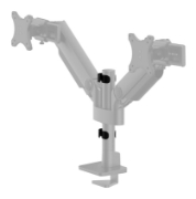 Picture of Neomounts DS65S-950BL2 Monitor arm 24-34" - gas spring - Topfix - multi-adjustable - 180°-stop