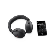 Picture of DELL WL7024 Headset Wired & Wireless Head-band Calls/Music USB Type-C Bluetooth Black