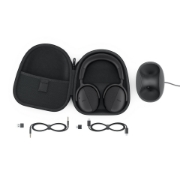 Picture of DELL WL7024 Headset Wired & Wireless Head-band Calls/Music USB Type-C Bluetooth Black