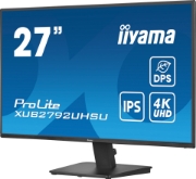 Picture of iiyama ProLite XU2792UHSU-B6 computer monitor 68.6 cm (27") 3840 x 2160 pixels 4K Ultra HD LED Black