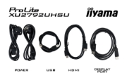 Picture of iiyama ProLite XU2792UHSU-B6 computer monitor 68.6 cm (27") 3840 x 2160 pixels 4K Ultra HD LED Black