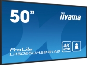 Picture of iiyama LH5065UHSB-B1AG Signage Display Digital signage flat panel 125.7 cm (49.5") LCD Wi-Fi 800 cd/m² 4K Ultra HD Black Built-in processor Android 11 24/7