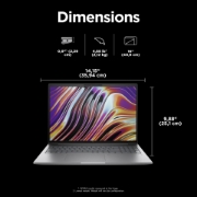 Picture of HP ZBook Power G11 Intel Core Ultra 7 155H Mobile workstation 40.6 cm (16") WUXGA 32 GB DDR5-SDRAM 1 TB SSD NVIDIA RTX A1000 Wi-Fi 6E (802.11ax) Windows 11 Pro Grey