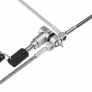 Picture of StarTech.com 25-Pack Universal Laptop Lock 6.6ft (2m), Master Keyed Locking Cable, Computer Security, Compatible w/Noble Wedge®/Nano/K-Slot; Anti-Theft Cut-Resistant Cable