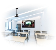 Picture of B-Tech SYSTEM 2 - Universal Projector Ceiling Mount with Micro-adjustment - 3m Ø50mm Pole