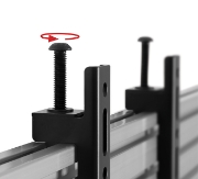 Picture of B-Tech SYSTEM X - VESA 200 Flat Screen Interface Arms for BT8390 (Pair)
