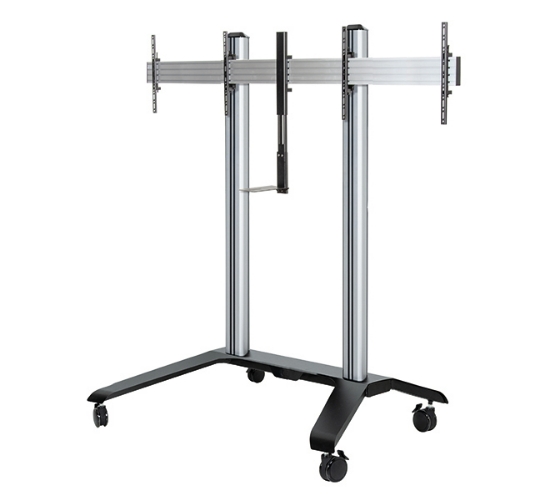 Picture of B-Tech Universal Twin Screen VC Trolley (VESA 600 x 400)