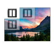 Picture of B-Tech Slimline Soft-Open Full Service Videowall Mount with Micro-Adjustment (VESA 600 x 400)