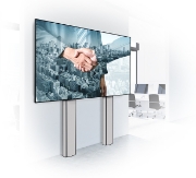 Picture of B-Tech MODE-AL - Premium Floor-To-Wall Single Screen Twin Column UC Stand - (VESA 900 x 800) - 2m
