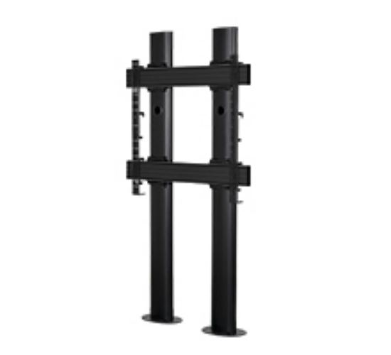 Picture of B-Tech MODE-AL - Premium Bolt-Down Single Screen Twin Column UC Stand - (VESA 900 x 800) - 2m