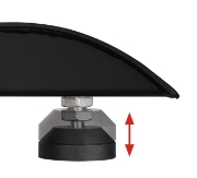 Picture of B-Tech SYSTEM X - Floor Stand for Samsung All-in-One 110 inch IAB Display