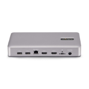 Picture of StarTech.com USB4 Docking Station, USB-C 40Gbps, Dual Video HDMI, Up to 2x 4K 60Hz 4:4:4 (RGB) or 2x 4K 120Hz 4:2:2, Multi-Monitor Dock, 6x USB, 2.5GbE, 100W PD
