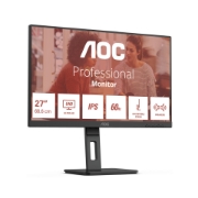 Picture of AOC E3 U27E3UF computer monitor 68.6 cm (27") 3840 x 2160 pixels 4K Ultra HD LED Black