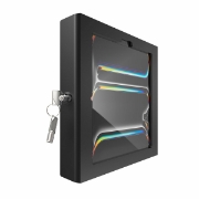 Picture of Compulocks iPad Pro M4 11" (2024), Apex Enclosure Tilting Stand 8" - Black