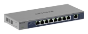 Picture of NETGEAR GS108MX-100EUS network switch Unmanaged L2 Gigabit Ethernet (10/100/1000) Desktop/Wall-Mounting