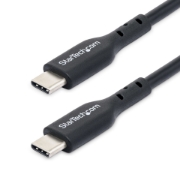 Picture of StarTech.com 3m (9.8ft) USB-C Charging Cable, USB C Cable, USB 2.0 Type-C Laptop Charger Cord, 60W 3A Power Delivery, TPE Jacket, USB-C Data Transfer Cable, M/M