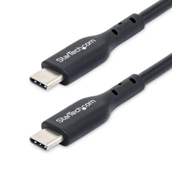Picture of StarTech.com 3m (9.8ft) USB-C Charging Cable, USB C Cable, USB 2.0 Type-C Laptop Charger Cord, 60W 3A Power Delivery, TPE Jacket, USB-C Data Transfer Cable, M/M