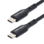 Picture of StarTech.com 3m (9.8ft) USB-C Charging Cable, USB C Cable, USB 2.0 Type-C Laptop Charger Cord, 60W 3A Power Delivery, TPE Jacket, USB-C Data Transfer Cable, M/M
