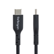 Picture of StarTech.com 3m (9.8ft) USB-C Charging Cable, USB C Cable, USB 2.0 Type-C Laptop Charger Cord, 60W 3A Power Delivery, TPE Jacket, USB-C Data Transfer Cable, M/M