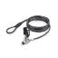 Picture of StarTech.com Slim Lock Noble Wedge® Slot Compatible, 5ft (1.5m) Locking Cable, Desk Anti-Theft Security For Laptop/Notebook, Cut-Resistant Steel Cable, Keyed Lock