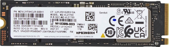 Picture of HP 1TB PCIe-4x4 NVMe Solid State Drive M.2 PCI Express 4.0