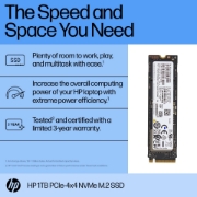 Picture of HP 1TB PCIe-4x4 NVMe Solid State Drive M.2 PCI Express 4.0
