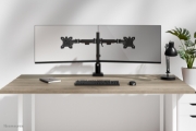 Picture of Neomounts DS60-600BL2 Monitor arm 10-32" - Quick-fix - 180°-stop
