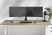 Picture of Neomounts DS60-600BL2 Monitor arm 10-32" - Quick-fix - 180°-stop