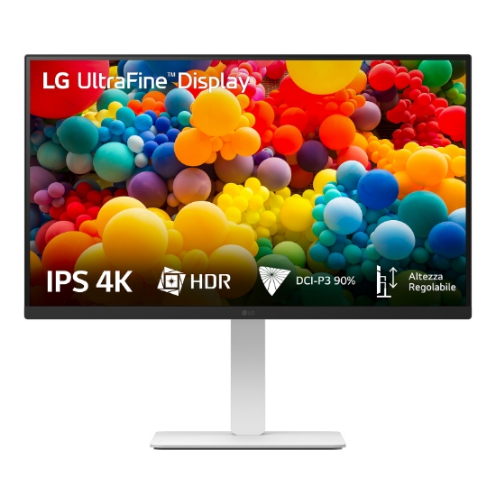 Picture of LG 27US550-W computer monitor 68.6 cm (27") 3840 x 2160 pixels 4K Ultra HD LCD White