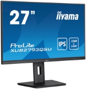 Picture of iiyama XUB2793QSU-B7 computer monitor 68.6 cm (27") 2560 x 1140 pixels Wide Quad HD LED Black