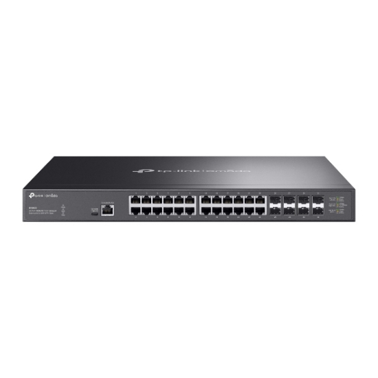 Picture of TP-Link Omada 24-Port 10GBASE-T L2+ Managed Switch with 8 10GE SFP+ Slots