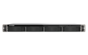Picture of QNAP TS-433eU NAS Rack (1U) Cortex-A Cortex-A55 4 GB 0 TB QNAP Turbo System Black