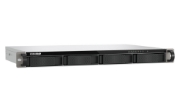 Picture of QNAP TS-433eU NAS Rack (1U) Cortex-A Cortex-A55 4 GB 0 TB QNAP Turbo System Black