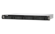 Picture of QNAP TS-433eU NAS Rack (1U) Cortex-A Cortex-A55 4 GB 0 TB QNAP Turbo System Black