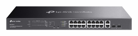 Picture of TP-Link Omada ES220GMP network switch Managed L2 Gigabit Ethernet (10/100/1000) Power over Ethernet (PoE) Black