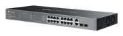 Picture of TP-Link Omada ES220GMP network switch Managed L2 Gigabit Ethernet (10/100/1000) Power over Ethernet (PoE) Black