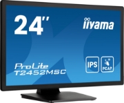 Picture of iiyama ProLite T2452MSC-B1AG computer monitor 60.5 cm (23.8") 1920 x 1080 pixels Full HD LED Touchscreen Black