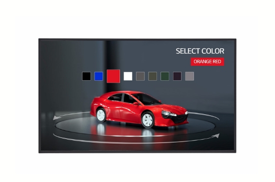 Picture of LG 32TNF5P-B Signage Display Interactive flat panel 81.3 cm (32") LED 500 cd/m² Full HD Black Touchscreen WebOS