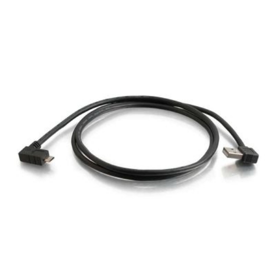 Picture of C2G USB 2.0, 1m USB cable USB A Micro-USB B Black