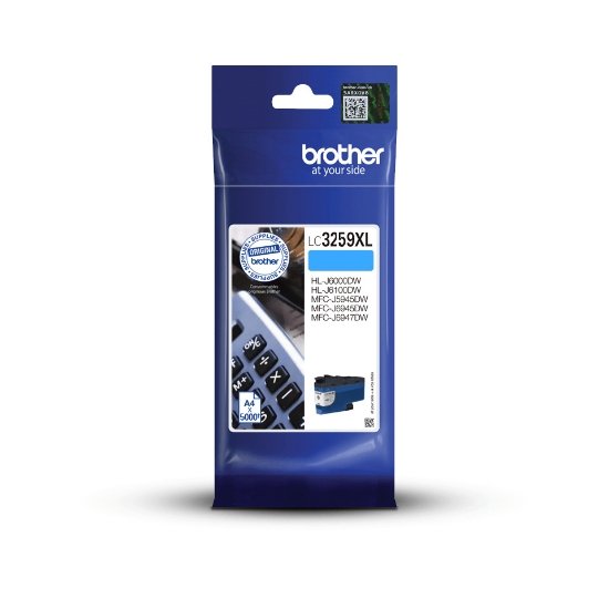 Picture of Brother LC3259XLCP toner cartridge 1 pc(s) Original Cyan