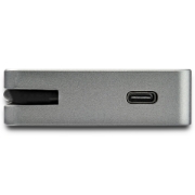 Picture of StarTech.com USB C Multiport Adapter to 4K HDMI or 1080p VGA - USB Type C Travel Dock with 95W PD Pass-Through, USB-A, Gigabit Ethernet - USB-C Video Display Adapter Mini Docking Station