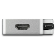 Picture of StarTech.com USB C Multiport Adapter to 4K HDMI or 1080p VGA - USB Type C Travel Dock with 95W PD Pass-Through, USB-A, Gigabit Ethernet - USB-C Video Display Adapter Mini Docking Station
