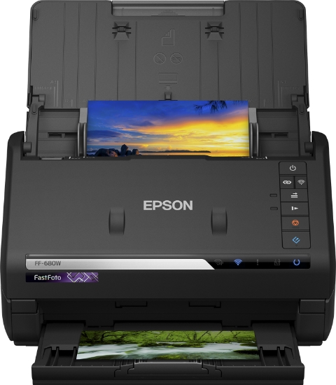 Picture of Epson FastFoto FF-680W Sheet-fed scanner 600 x 600 DPI A4 Black