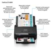 Picture of Epson FastFoto FF-680W Sheet-fed scanner 600 x 600 DPI A4 Black