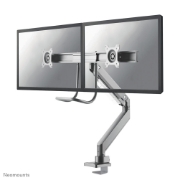 Picture of Neomounts NM-D775DXSILVER Monitor arm 10-32" - gas spring - Topfix - 180°-stop